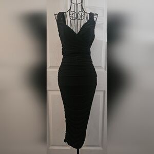 Bodycon Ruched Pencil Dress